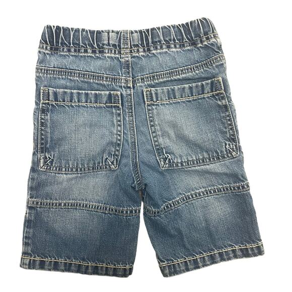 Mini Boden Drawstring Waist Denim Jean Short Boy's 4 - Picture 5 of 5